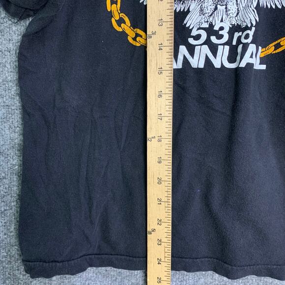 Vintage Sturgis 1993 53Th Annual Bike Rally Mens Graphic T Shirt Single Stitch L - Picture 6 of 9